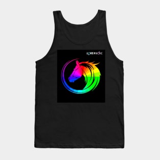 Raimbow Horse Tank Top